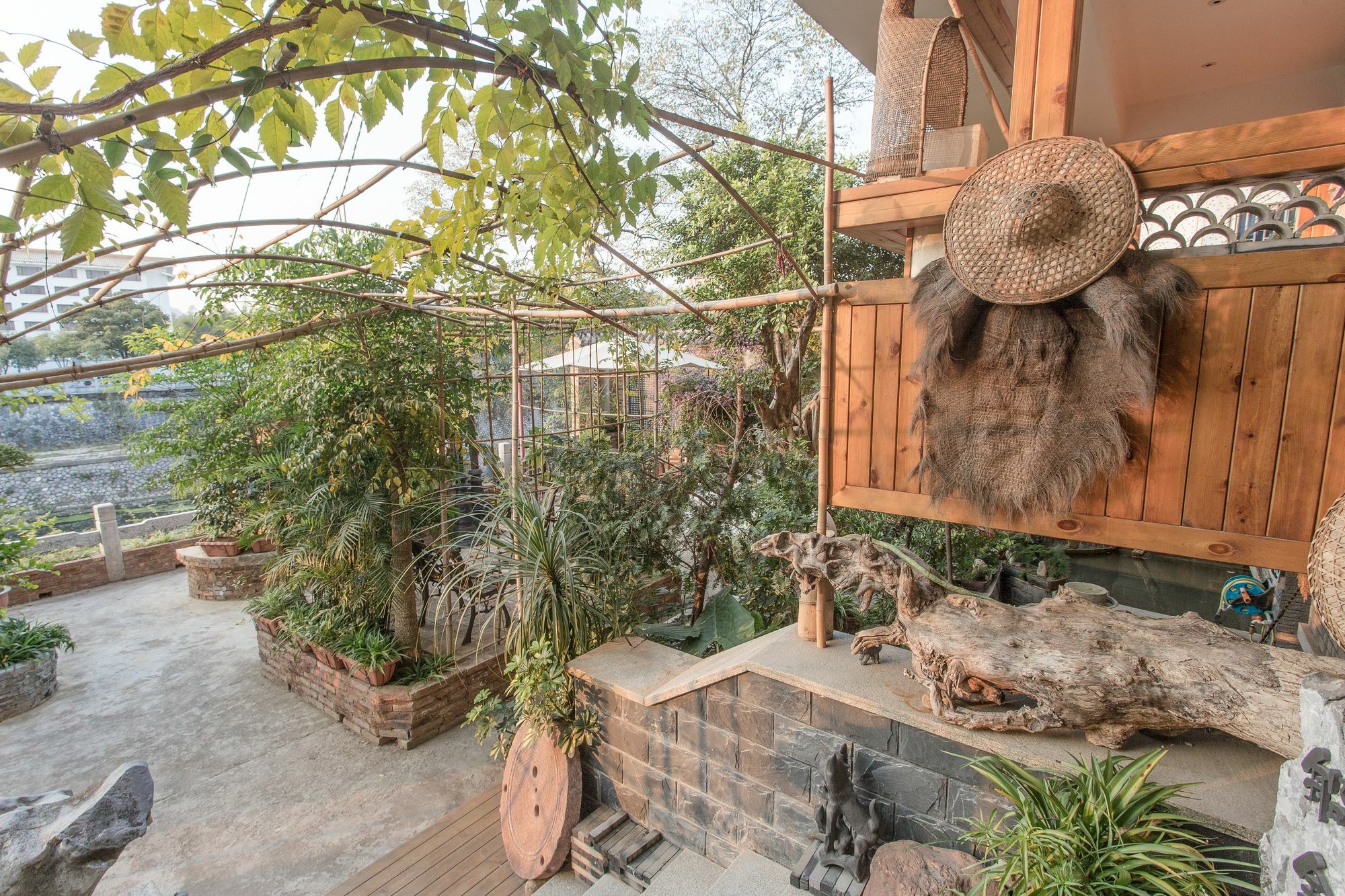 Zen Tea House Seven Stars Park Panzió Kujlin Kültér fotó